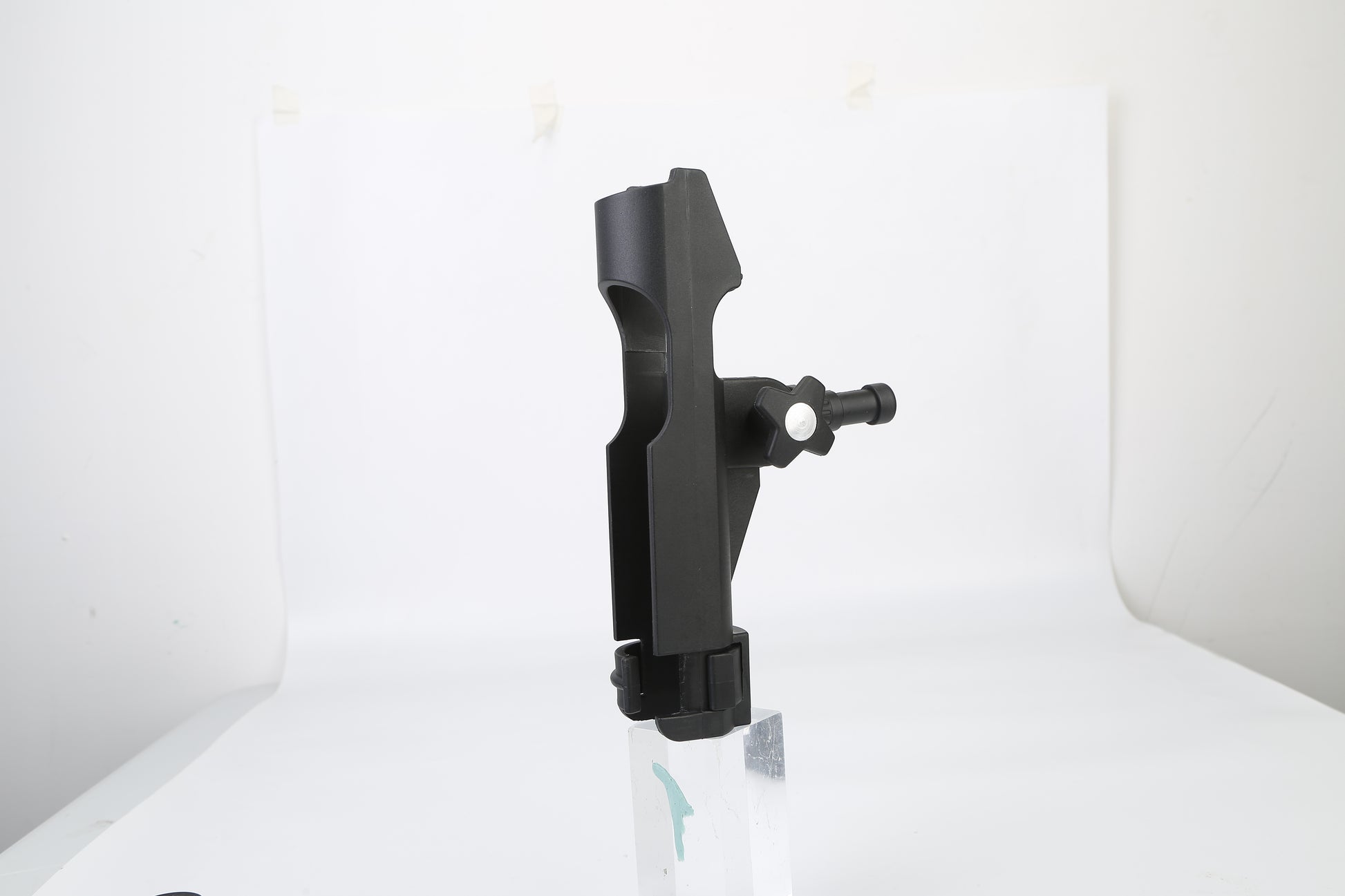 1Pc Boat Fishing Pole Rod Holder 360Degree Rotatable Kayak Side Rail Mount Adjustable Folding Rod Holder With Large Clamp Rod Not Included