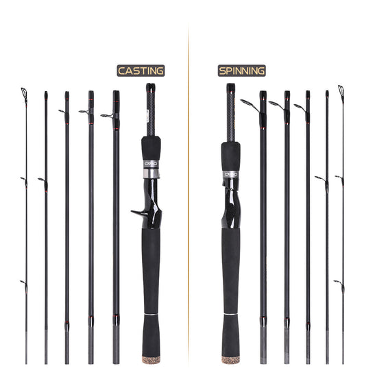2.1/2.4m M straight, gun handle fishing rod