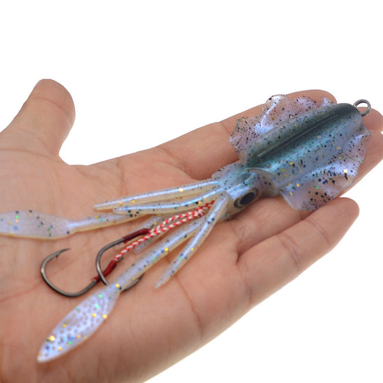 Leaded luminous imitation squid Lure