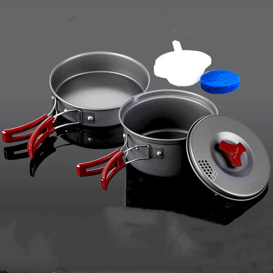 cookware pot set for camping
