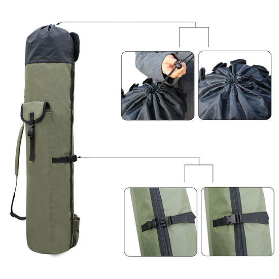 Fishing rod storage bag