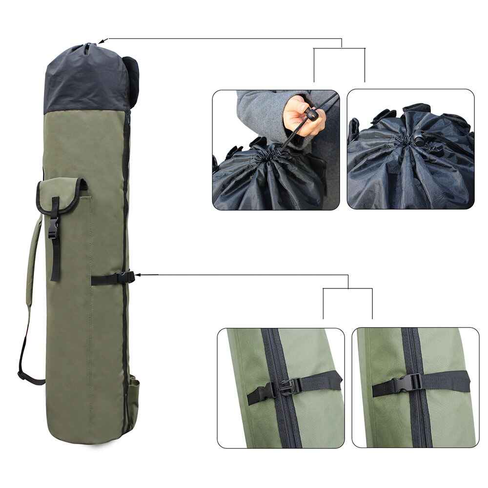Fishing rod storage bag