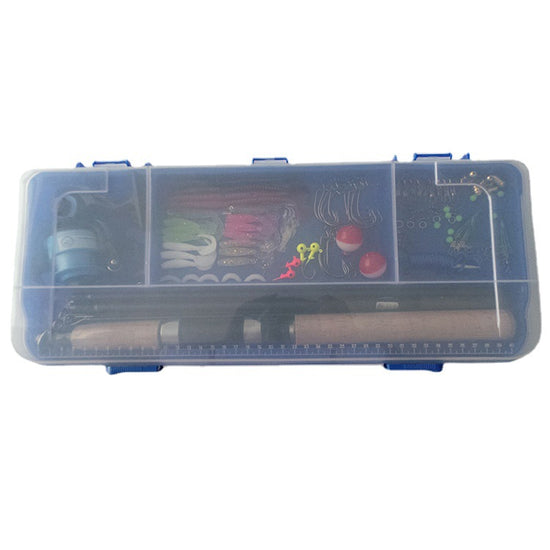 Portable Rod Fishing Lure Box Set