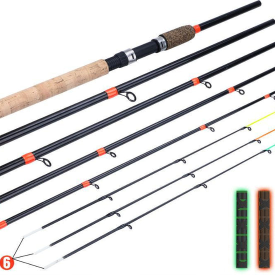 Portable fishing rod