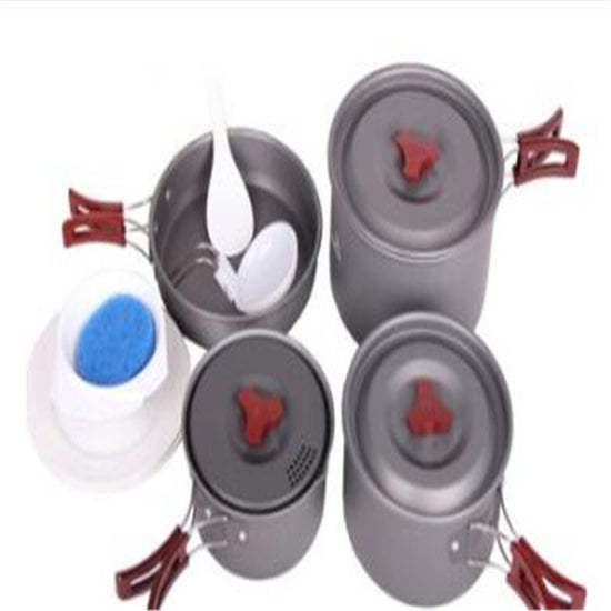 cookware pot set for camping
