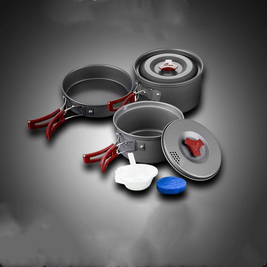 cookware pot set for camping