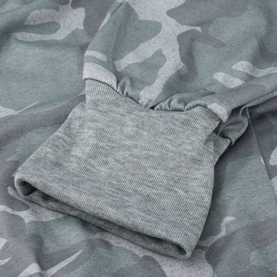 Camo print casual drawstring Jogger