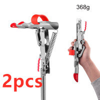 Fishing Rod Holder Spring Automatic Full Stainless Steel Adjustable Sensitivity