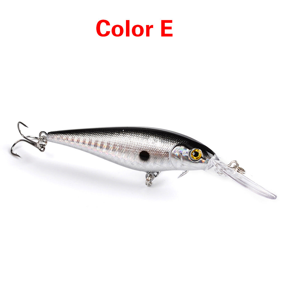 10 Style Minnow Fishing Lures Laser Hard Artificial Bait 3D Eyes 11cm 10g Fishing Wobblers Crankbait Minnows
