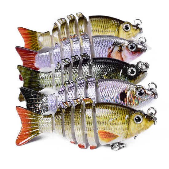 Bionic Lu Ya Bait, 6 section Simulation Bait