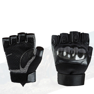 Tactical Gloves Full-Finger Half-Finger Stab-Resistant