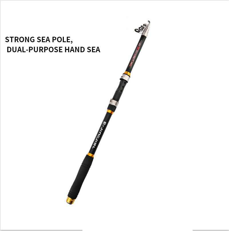 FRP Carbon Fiber Telescopic Fishing Rod