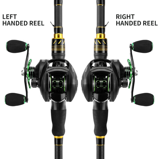 LINNHUE baitcasting BS2000 8.1:1High Speed Fishing Reel 8KG Max Drag Reinforced Reel Drag