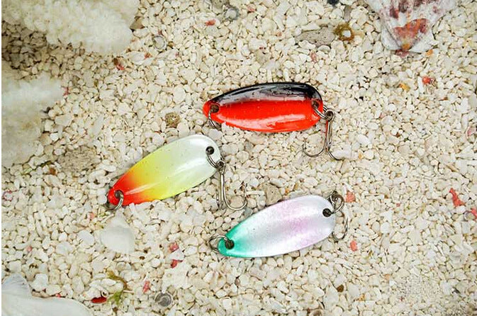 Metal Lures Set 30x Spinnerbait Fishing Hard Lure Pike, Salmon, and Bass