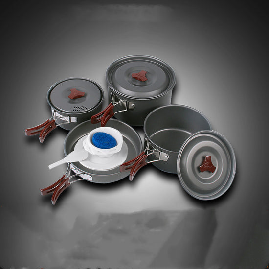 cookware pot set for camping