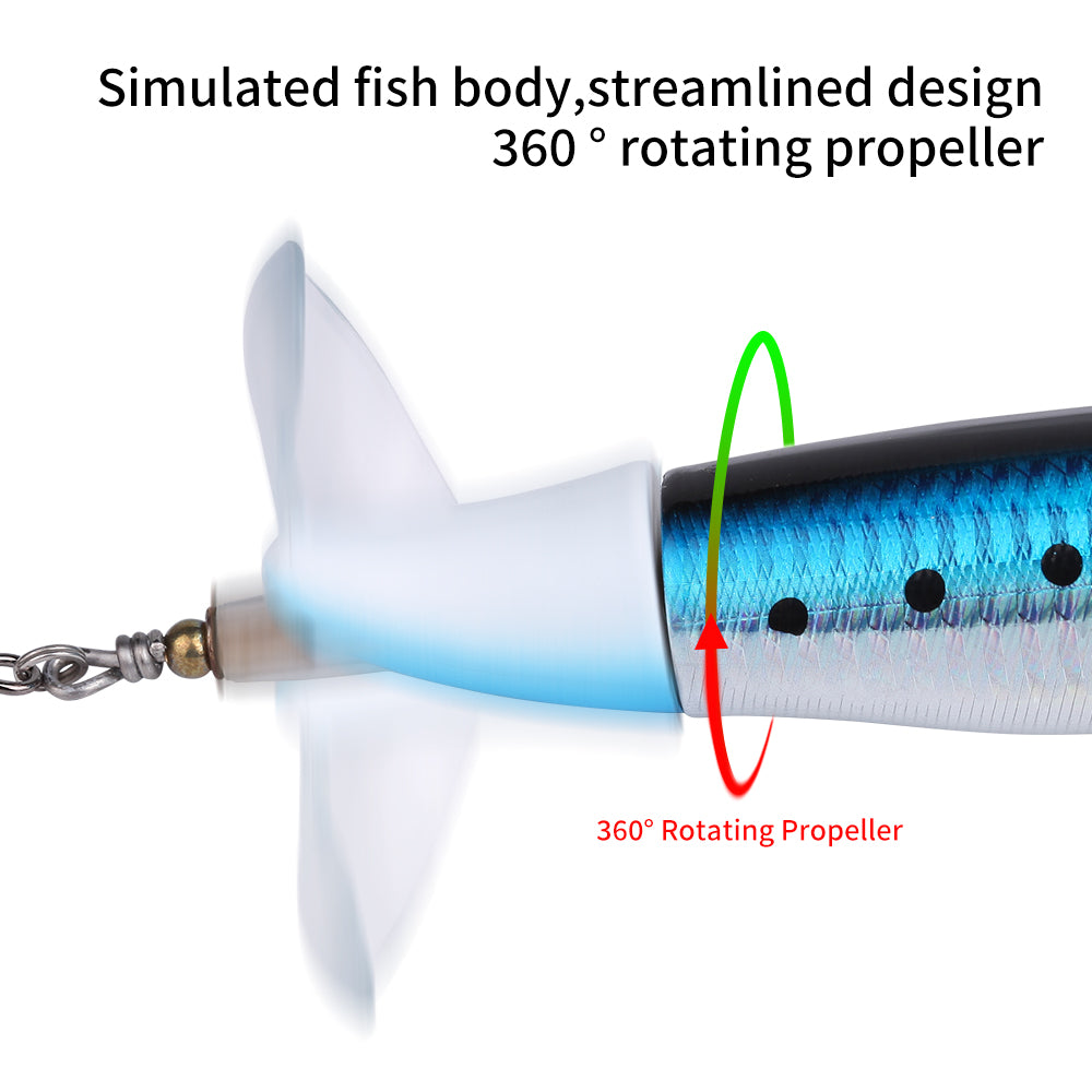 10pcs 1set 13g 10cm Premium Fishing Lure Kit Bass Trout Baits With Propeller Tail Durable Hooks Realistic Action For Freshwater