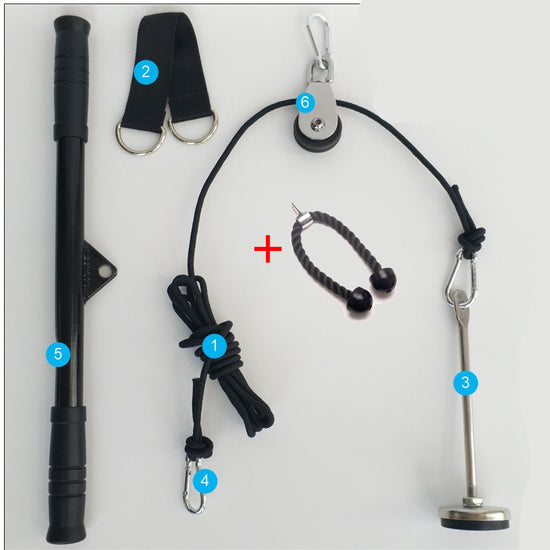 Pull Rope Down Pressure Training Device, Fitness Equipment