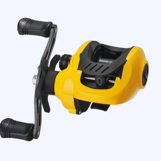 Small Yellow Water Drop Wheel Luya Fishing Reel