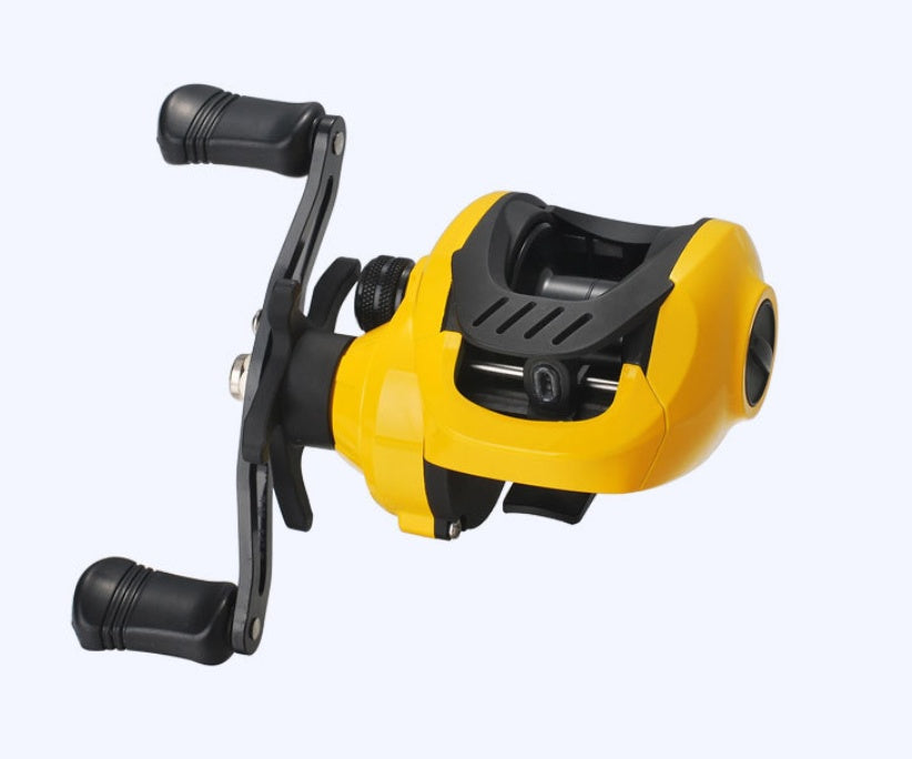 Small Yellow Water Drop Wheel Luya Fishing Reel