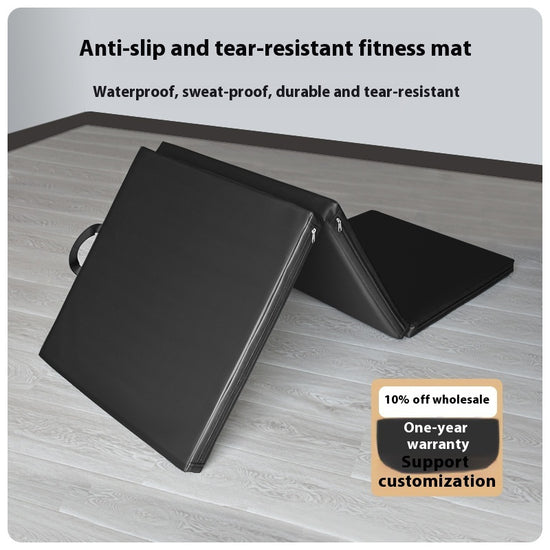 Tri Fold Gymnastic Fitness Non-slip Thick Yoga Exercise Mat