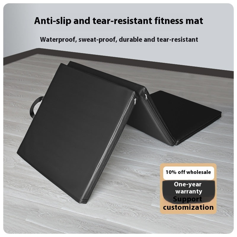 Tri Fold Gymnastic Fitness Non-slip Thick Yoga Exercise Mat