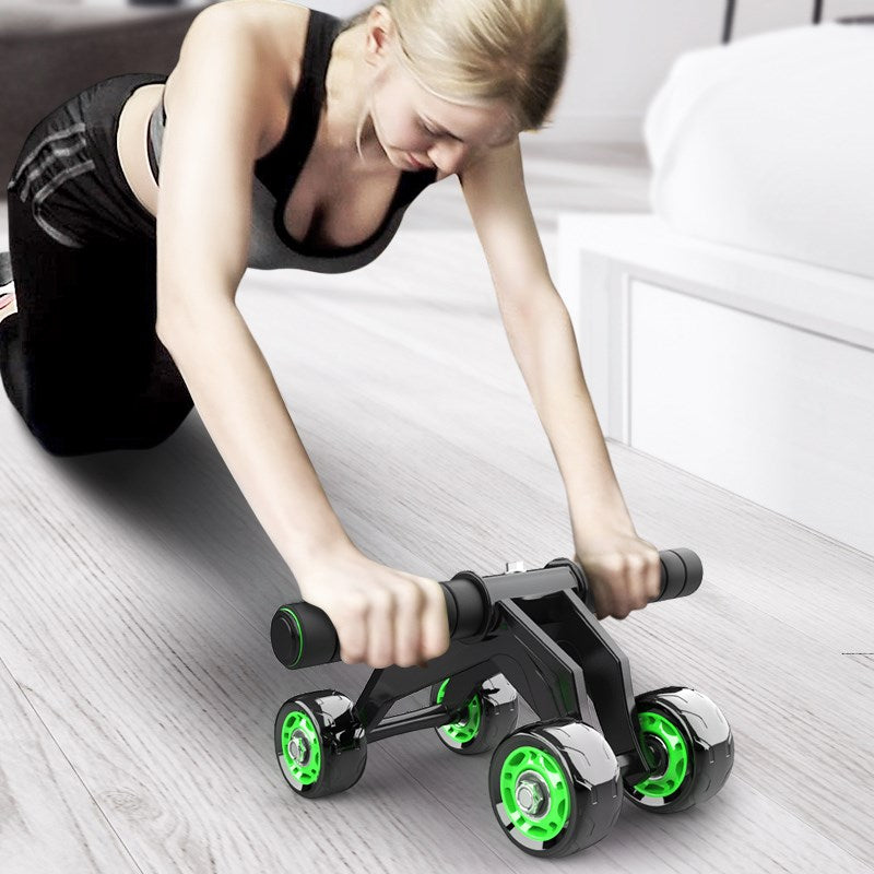 Four-wheeled Abdominal Roller Home Exercise Equipment