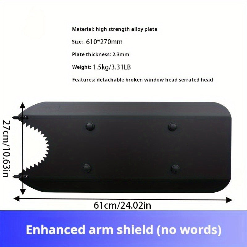 1pc High-strength Large Pure Metal Iron Tactical Training Arm Guard,