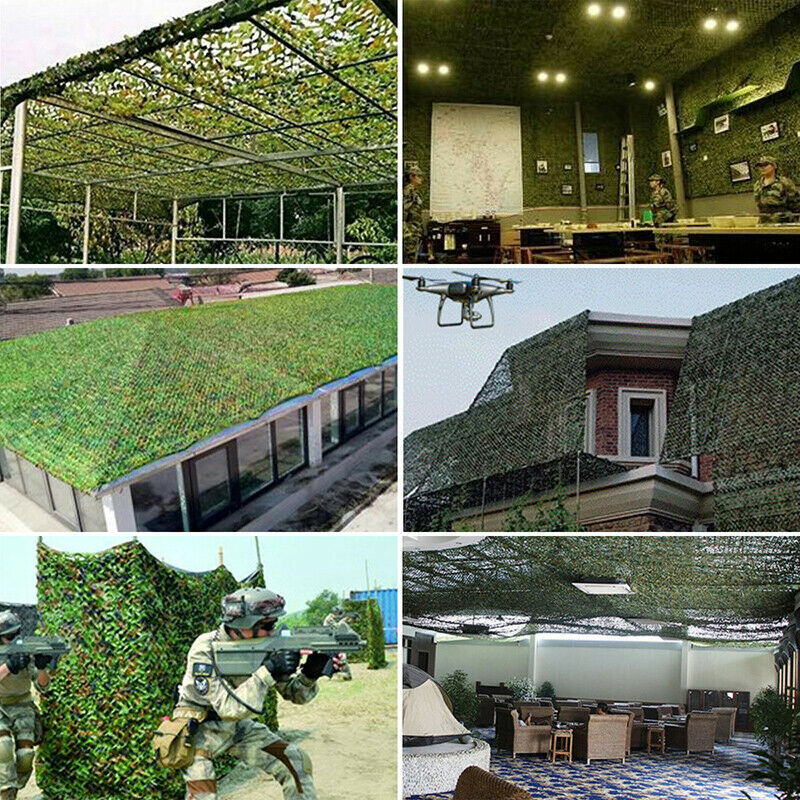 Camo Net Hunting Shooting Camouflage Hide Army Camping Netting Sunshade