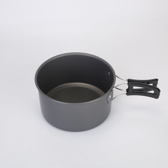 12Pcs Camping Cookware Set Aluminum Pot Pan Kettle Cup Fork Spoon Knife With Storage Bags For Hiking Picnic Outdoor