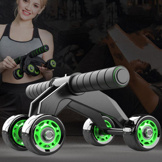Four-wheeled Abdominal Roller Home Exercise Equipment