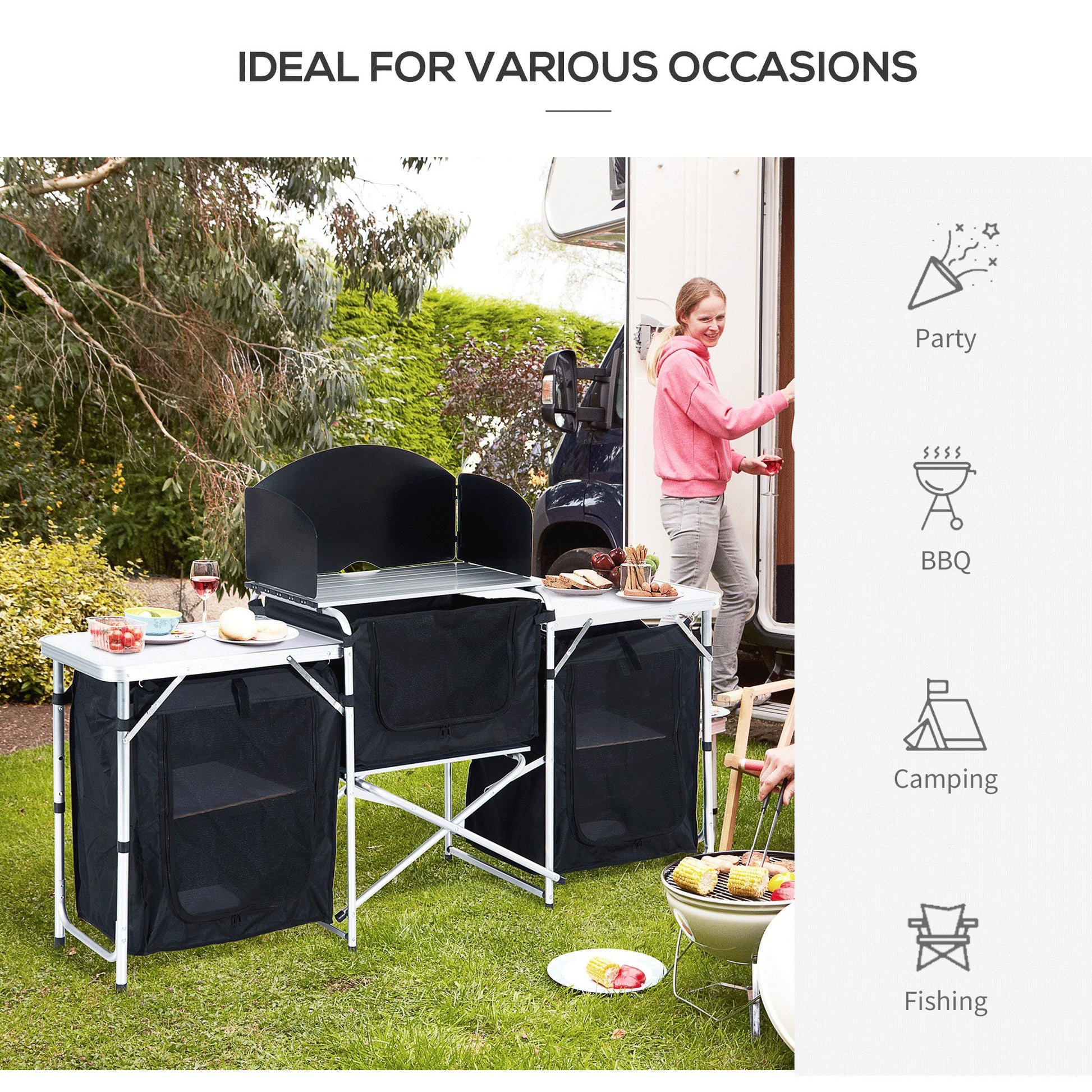 Camping Kitchen Table