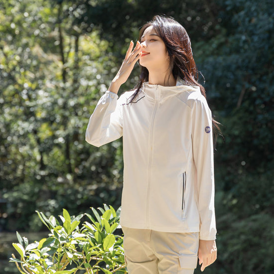 Women's Outdoor Skin Clothing Ice Silk UV Protection Sun-protective Clothing
