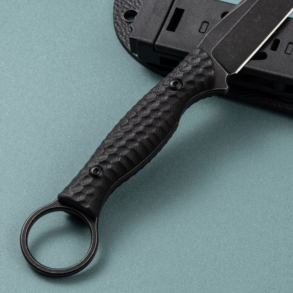 Tactical Straight-blade Outdoor Portable Survival Knife