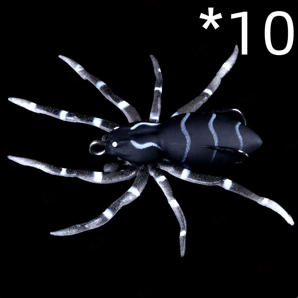 New Bait 8Cm-7G Bionic Soft Simulation Spider Lure