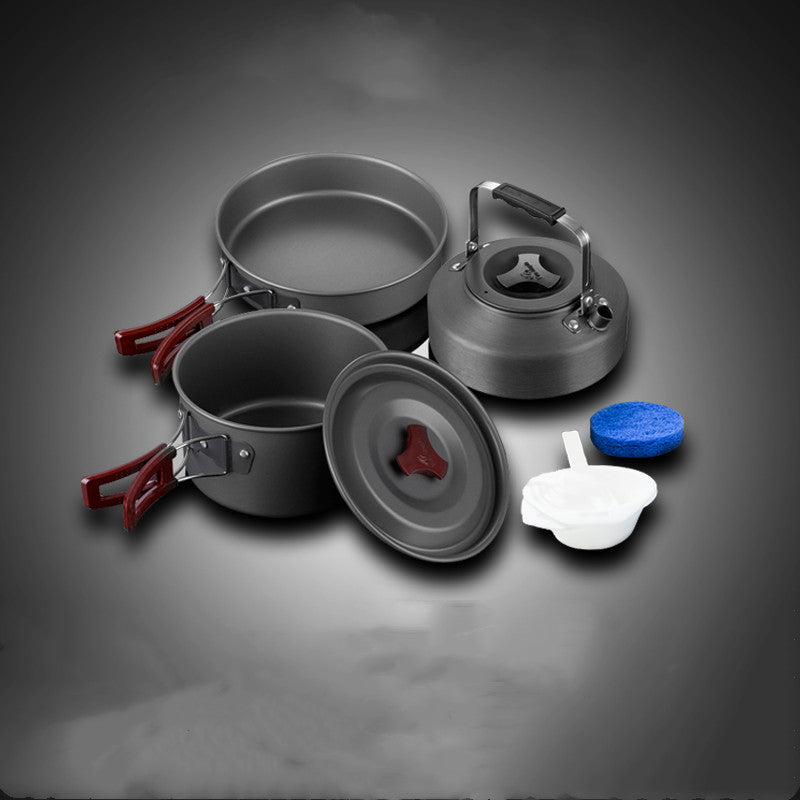 cookware pot set for camping