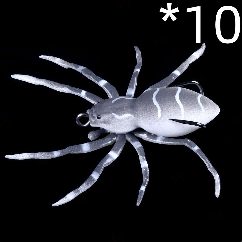 New Bait 8Cm-7G Bionic Soft Simulation Spider Lure