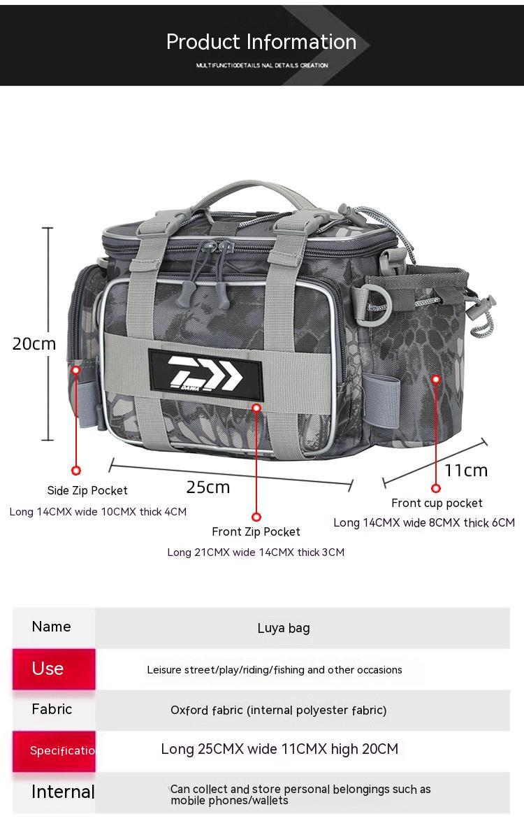 Multifunctional Waist Bag Crossbody Bag Large Capacity