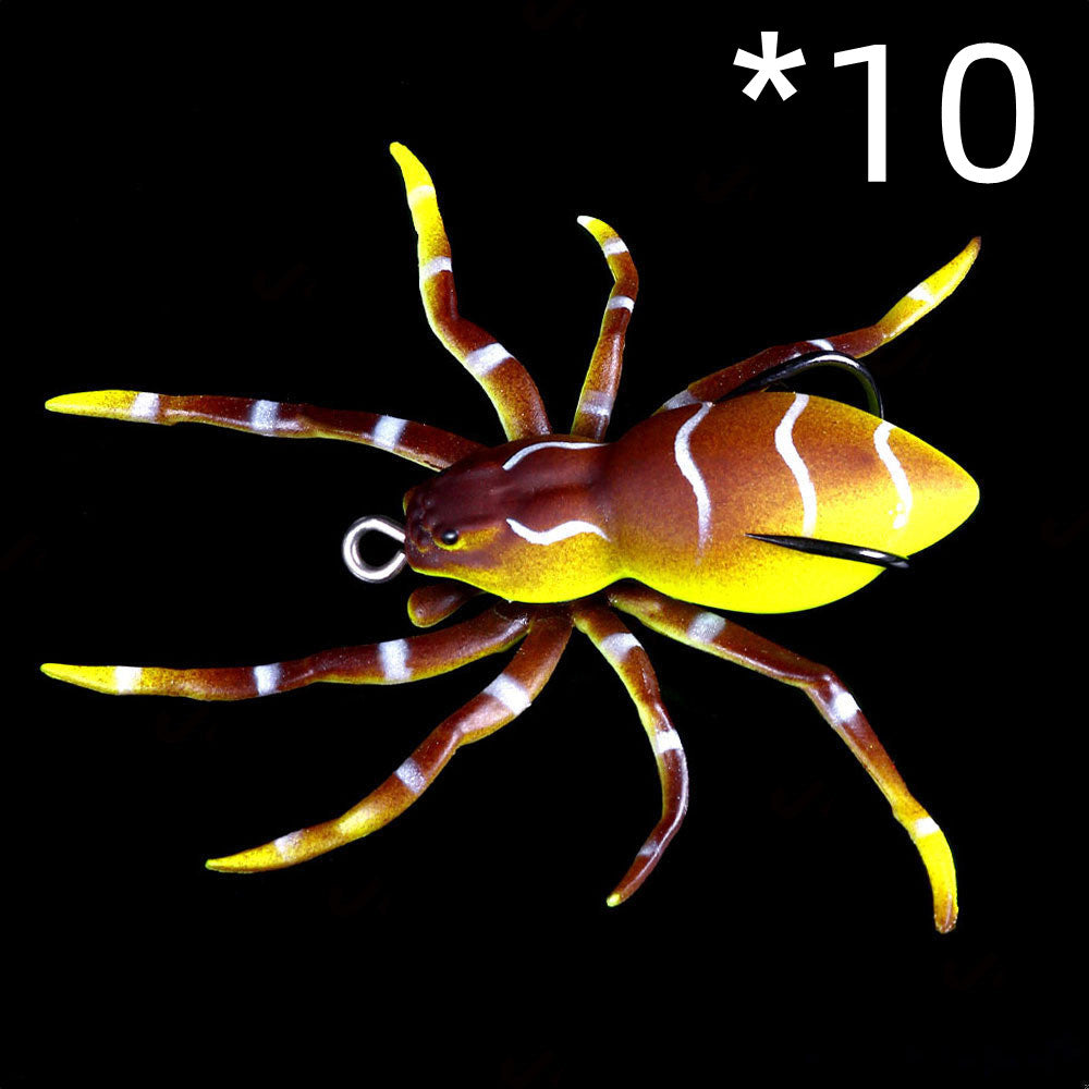 New Bait 8Cm-7G Bionic Soft Simulation Spider Lure