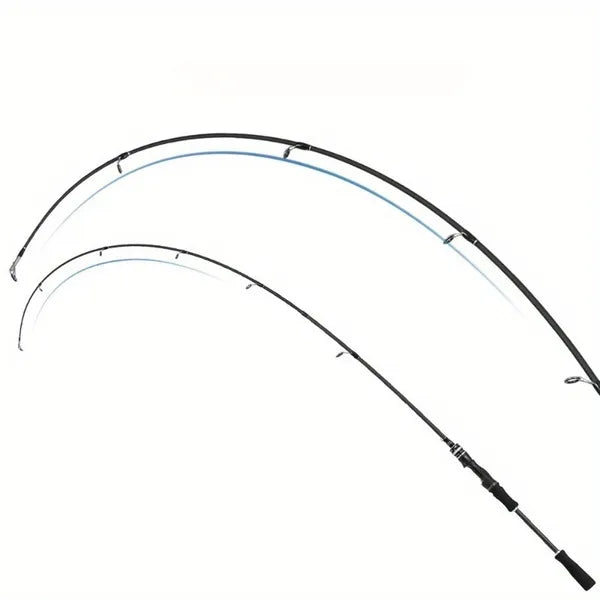 Multi-purpose Casting And Spinning Rod, Carbon Fiber Design, With Guide Ring, Ergonomic Handle, Suitable For Seawater, Light And Sensitive, Comfortable To Hold