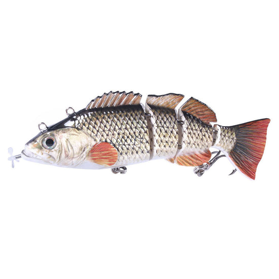Luya Fake Lure Knotty Fish 15CM 54G Automatic Fish Usb Electric Bait