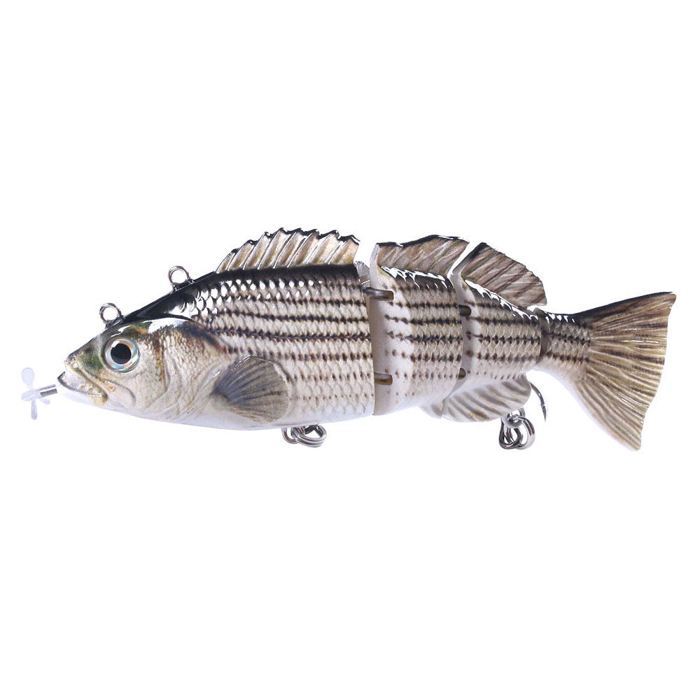 Luya Fake Lure Knotty Fish 15CM 54G Automatic Fish Usb Electric Bait