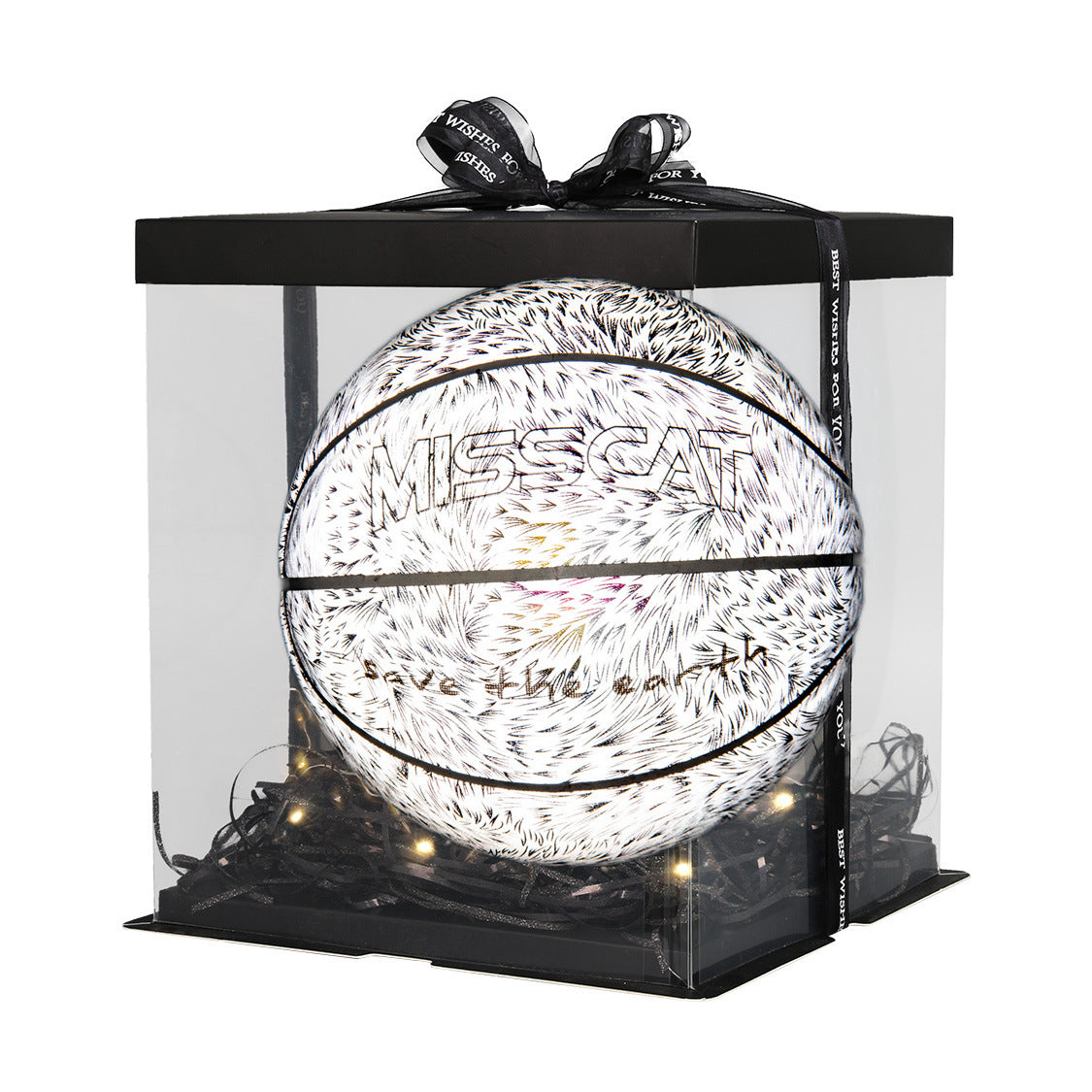 Glowing Luminous Fluorescent Basketball