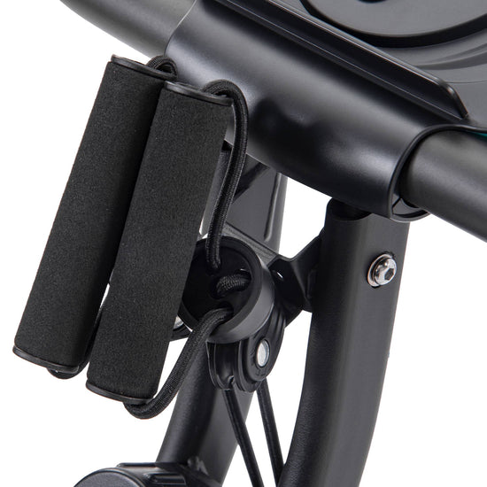 Folding Exercise Bike, Upright Recumbent X-Bike Adjustable Resistance