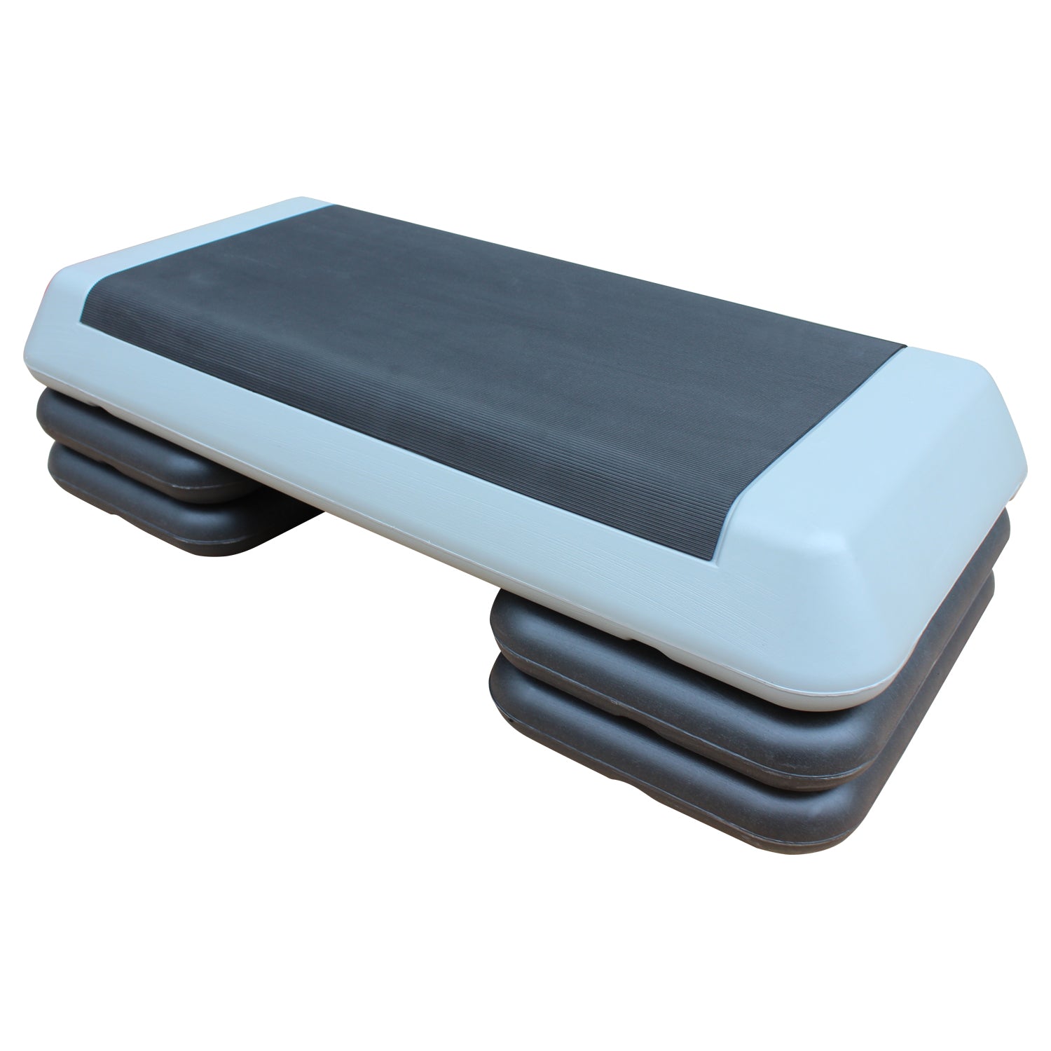 Adjustable Workout Aerobic Stepper, Step Platform Trainer With 4 Risers