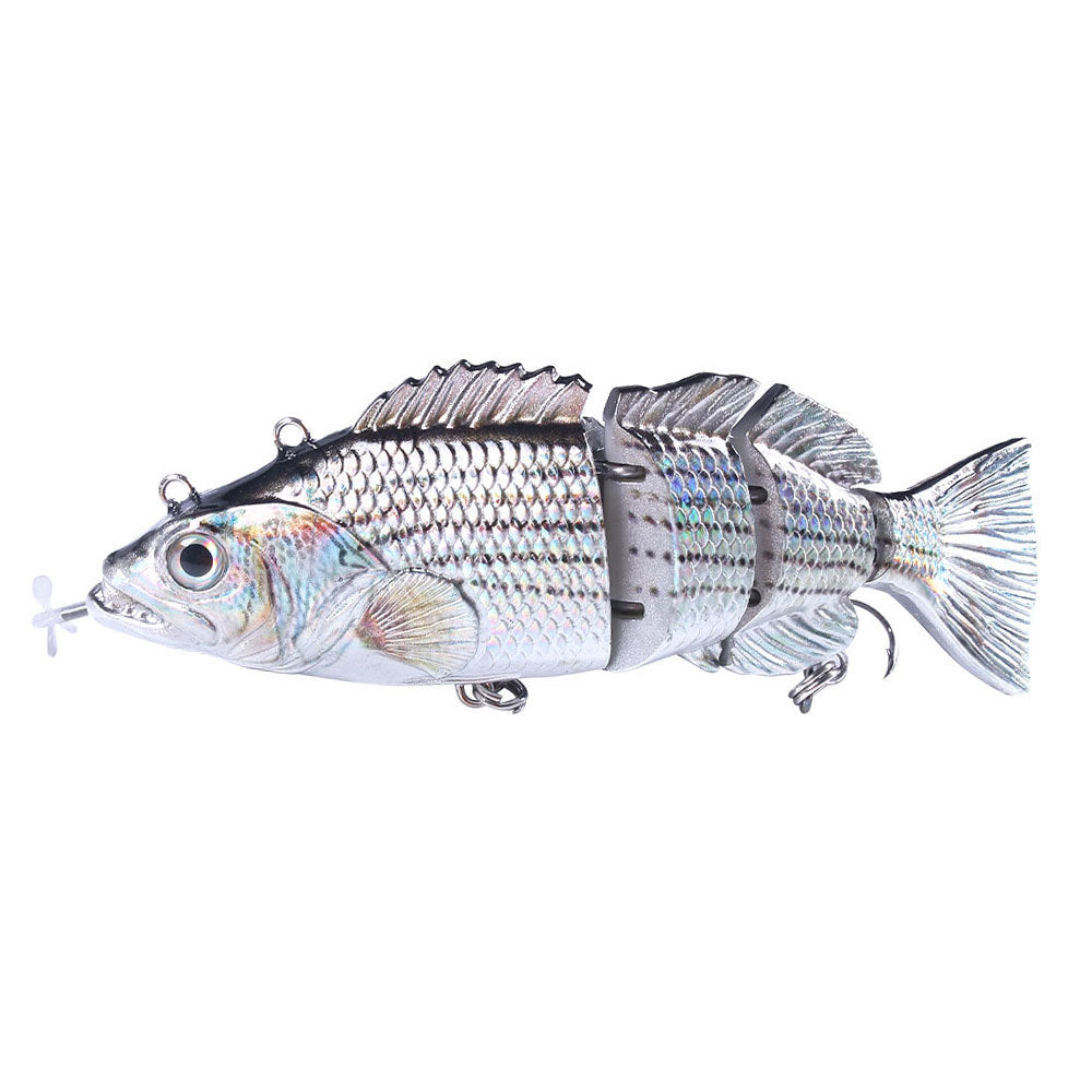 Luya Fake Lure Knotty Fish 15CM 54G Automatic Fish Usb Electric Bait