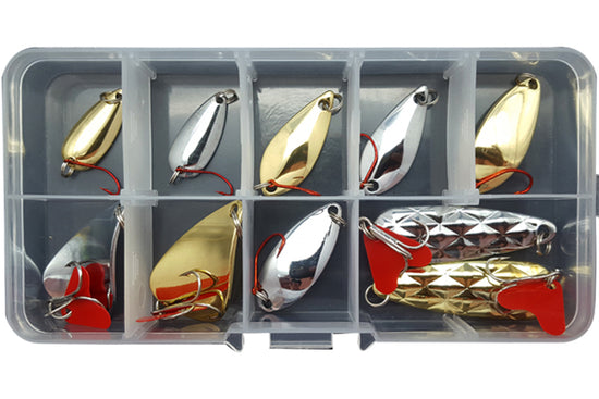Freshwater and Saltwater spoon bait set