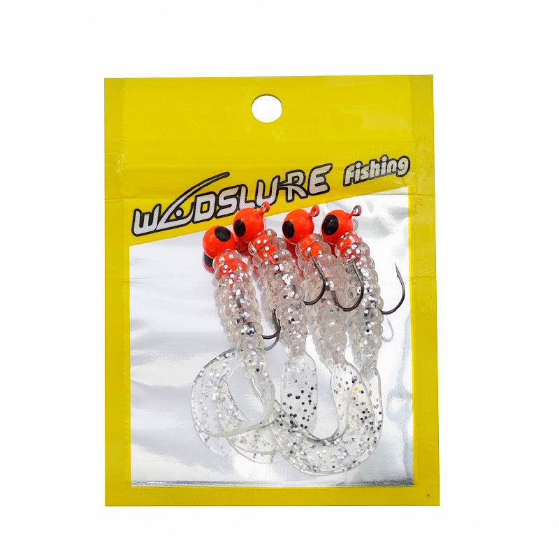 Soft Bait Bionic Lead Head Hook Fishing Tackle