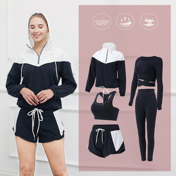 5 piece set black