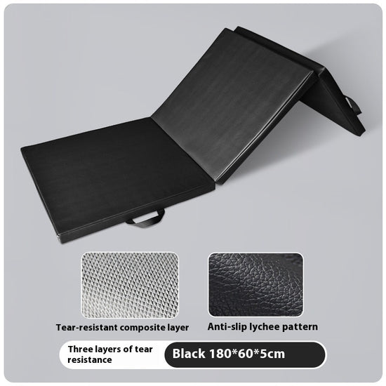Tri Fold Gymnastic Fitness Non-slip Thick Yoga Exercise Mat