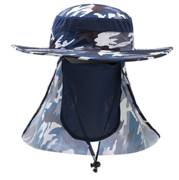 Camouflage navy blue